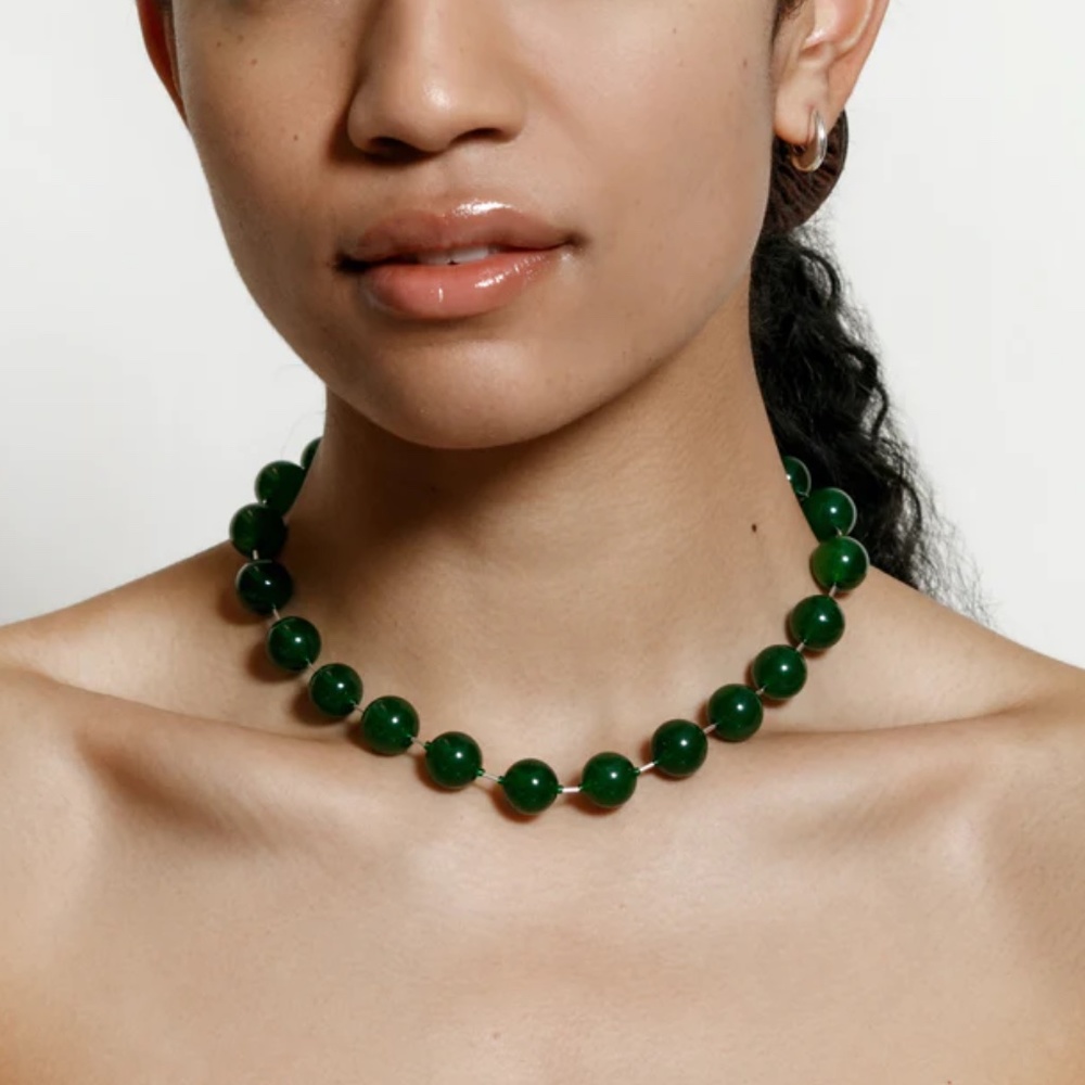 WOLF CIRCUS DOTTI NECKLACE (16IN ONYX)